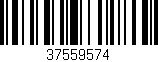 Código de barras (EAN, GTIN, SKU, ISBN): '37559574'