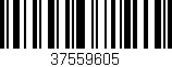 Código de barras (EAN, GTIN, SKU, ISBN): '37559605'