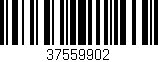 Código de barras (EAN, GTIN, SKU, ISBN): '37559902'