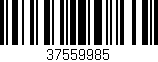 Código de barras (EAN, GTIN, SKU, ISBN): '37559985'