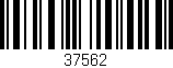 Código de barras (EAN, GTIN, SKU, ISBN): '37562'