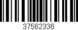 Código de barras (EAN, GTIN, SKU, ISBN): '37562336'