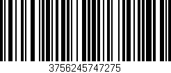 Código de barras (EAN, GTIN, SKU, ISBN): '3756245747275'