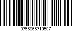 Código de barras (EAN, GTIN, SKU, ISBN): '3756965719507'