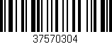 Código de barras (EAN, GTIN, SKU, ISBN): '37570304'