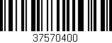 Código de barras (EAN, GTIN, SKU, ISBN): '37570400'