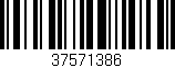 Código de barras (EAN, GTIN, SKU, ISBN): '37571386'