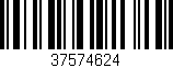 Código de barras (EAN, GTIN, SKU, ISBN): '37574624'
