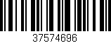 Código de barras (EAN, GTIN, SKU, ISBN): '37574696'
