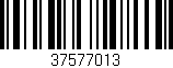 Código de barras (EAN, GTIN, SKU, ISBN): '37577013'