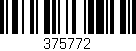 Código de barras (EAN, GTIN, SKU, ISBN): '375772'