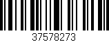Código de barras (EAN, GTIN, SKU, ISBN): '37578273'