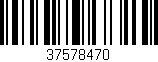 Código de barras (EAN, GTIN, SKU, ISBN): '37578470'
