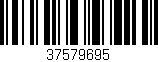 Código de barras (EAN, GTIN, SKU, ISBN): '37579695'