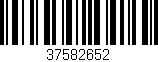 Código de barras (EAN, GTIN, SKU, ISBN): '37582652'