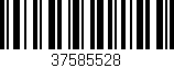 Código de barras (EAN, GTIN, SKU, ISBN): '37585528'