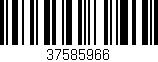 Código de barras (EAN, GTIN, SKU, ISBN): '37585966'