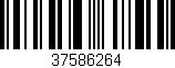 Código de barras (EAN, GTIN, SKU, ISBN): '37586264'