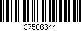 Código de barras (EAN, GTIN, SKU, ISBN): '37586644'