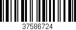 Código de barras (EAN, GTIN, SKU, ISBN): '37586724'
