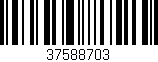 Código de barras (EAN, GTIN, SKU, ISBN): '37588703'