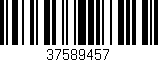 Código de barras (EAN, GTIN, SKU, ISBN): '37589457'