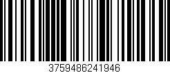 Código de barras (EAN, GTIN, SKU, ISBN): '3759486241946'