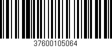 Código de barras (EAN, GTIN, SKU, ISBN): '37600105064'