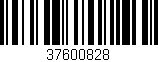 Código de barras (EAN, GTIN, SKU, ISBN): '37600828'