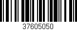 Código de barras (EAN, GTIN, SKU, ISBN): '37605050'