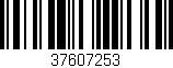Código de barras (EAN, GTIN, SKU, ISBN): '37607253'
