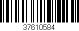 Código de barras (EAN, GTIN, SKU, ISBN): '37610584'
