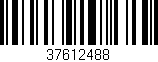 Código de barras (EAN, GTIN, SKU, ISBN): '37612488'
