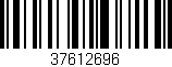 Código de barras (EAN, GTIN, SKU, ISBN): '37612696'