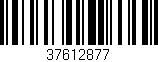 Código de barras (EAN, GTIN, SKU, ISBN): '37612877'