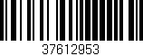 Código de barras (EAN, GTIN, SKU, ISBN): '37612953'