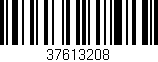 Código de barras (EAN, GTIN, SKU, ISBN): '37613208'