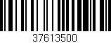 Código de barras (EAN, GTIN, SKU, ISBN): '37613500'