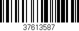 Código de barras (EAN, GTIN, SKU, ISBN): '37613587'