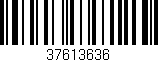 Código de barras (EAN, GTIN, SKU, ISBN): '37613636'