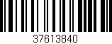 Código de barras (EAN, GTIN, SKU, ISBN): '37613840'