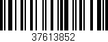 Código de barras (EAN, GTIN, SKU, ISBN): '37613852'