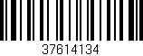 Código de barras (EAN, GTIN, SKU, ISBN): '37614134'