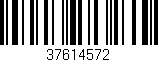 Código de barras (EAN, GTIN, SKU, ISBN): '37614572'