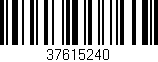 Código de barras (EAN, GTIN, SKU, ISBN): '37615240'