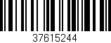 Código de barras (EAN, GTIN, SKU, ISBN): '37615244'