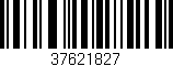 Código de barras (EAN, GTIN, SKU, ISBN): '37621827'