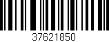 Código de barras (EAN, GTIN, SKU, ISBN): '37621850'
