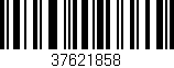 Código de barras (EAN, GTIN, SKU, ISBN): '37621858'