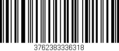 Código de barras (EAN, GTIN, SKU, ISBN): '3762383336318'